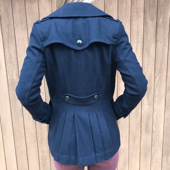 Express Navy Blue Peacoat - Picture 2 of 6